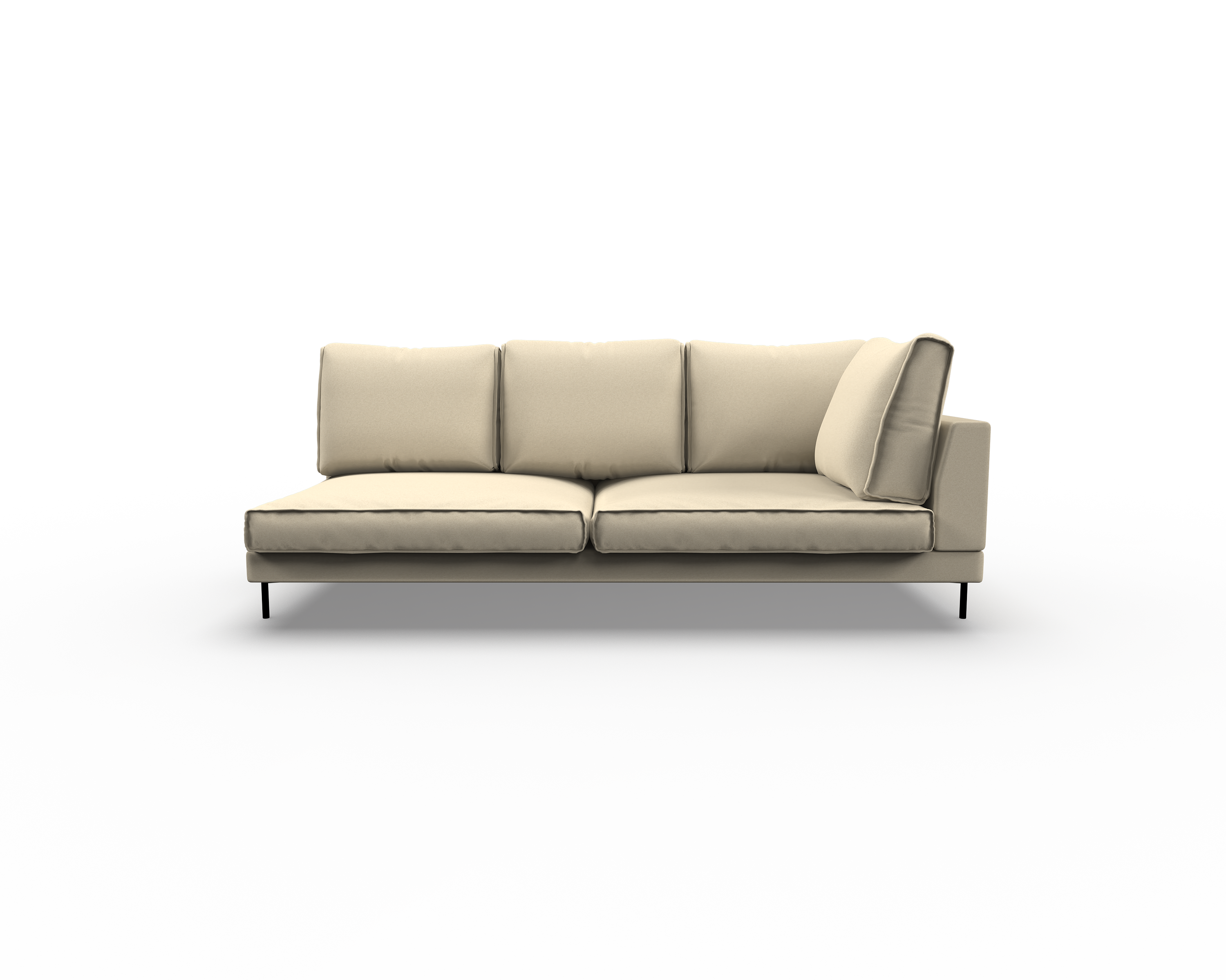 Fold 2.5 Seater Sofa with Right Arm